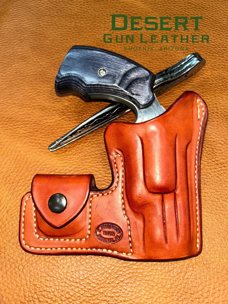 NAA Sentinel Holster Options — handmade pocket and pancake holsters by Desert Gun Leather
