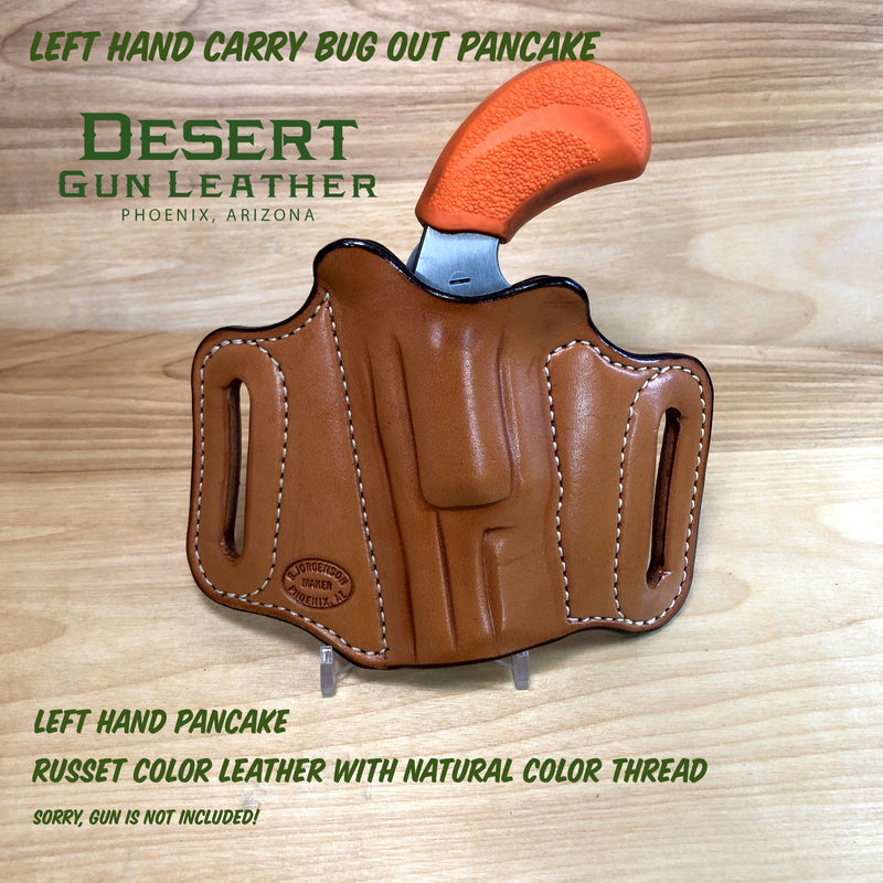 Buy Now LEFT HAND Pancake Holster for an NAA Bug Out or Bug Out II
